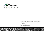 Tarana GIGABIT 1 Installation Manual preview