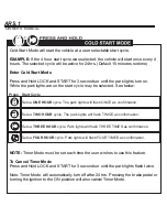 Preview for 11 page of Tarantula ARS.1 User'S Operation Manual