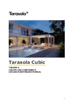 Tarasola Cubic Use And Maintenance Manual preview