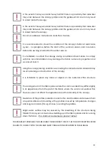 Preview for 11 page of Tarasola Elegancy Use And Maintenance Manual