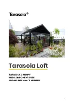 Preview for 1 page of Tarasola Loft Use And Maintenance Manual