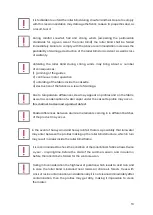 Preview for 13 page of Tarasola Screener 110 ZIP Instructions For Use And Operation Manual