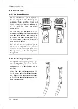 Предварительный просмотр 12 страницы Targa 290487 Operating Instructions And Safety Instructions