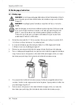 Предварительный просмотр 48 страницы Targa 290487 Operating Instructions And Safety Instructions