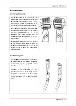 Предварительный просмотр 63 страницы Targa 290487 Operating Instructions And Safety Instructions