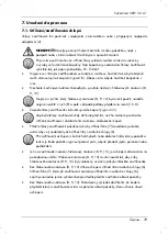 Предварительный просмотр 81 страницы Targa 290487 Operating Instructions And Safety Instructions