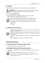 Предварительный просмотр 83 страницы Targa 290487 Operating Instructions And Safety Instructions