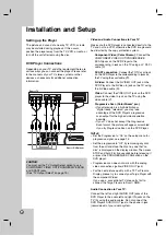 Preview for 10 page of Targa DP-5100 Owner'S Manual