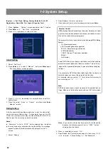 Preview for 22 page of Targa DR-5200x Operating Instructions Manual