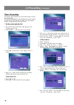 Preview for 26 page of Targa DR-5200x Operating Instructions Manual