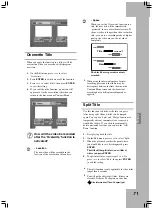 Preview for 77 page of Targa DRH-5500x User'S Manual And Service Information