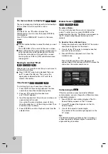 Preview for 29 page of Targa DRH-5600x User Manual And Service Information