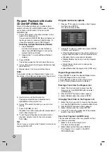 Preview for 33 page of Targa DRH-5600x User Manual And Service Information