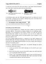 Preview for 12 page of Targa External network hard disk User Manual And Service Information