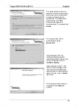 Preview for 16 page of Targa External network hard disk User Manual And Service Information