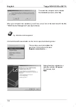 Preview for 17 page of Targa External network hard disk User Manual And Service Information