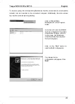 Preview for 26 page of Targa External network hard disk User Manual And Service Information