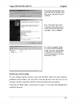 Preview for 28 page of Targa External network hard disk User Manual And Service Information