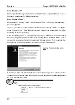 Preview for 29 page of Targa External network hard disk User Manual And Service Information