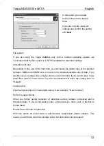 Preview for 34 page of Targa External network hard disk User Manual And Service Information