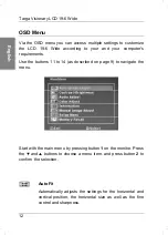 Preview for 13 page of Targa LCD-Display 19" User Manual