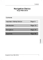 Предварительный просмотр 2 страницы Targa Mobile User Manual And Service Information