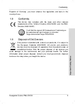 Предварительный просмотр 10 страницы Targa Mobile User Manual And Service Information