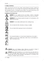 Preview for 14 page of Targa PG 3 B1 Operating Instructions And Safety Instructions