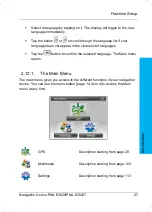 Preview for 29 page of Targa PNA-E3520 User Manual And Service Information