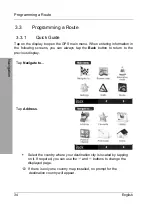 Предварительный просмотр 35 страницы Targa PNA-E3530T User Manual And Service Information