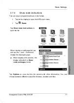 Предварительный просмотр 72 страницы Targa PNA-E3530T User Manual And Service Information