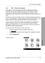 Preview for 82 page of Targa PNA-E3530T User Manual And Service Information
