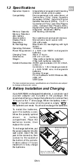 Preview for 5 page of Targa RT 7100 Owner'S Manual