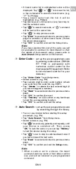 Предварительный просмотр 9 страницы Targa RT 7100 Owner'S Manual