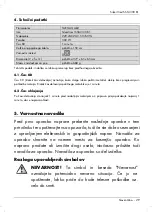 Preview for 31 page of Targa SilverCrest SSM 300 B1 User Manual And Service Information