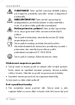 Preview for 58 page of Targa SilverCrest SSM 300 B1 User Manual And Service Information