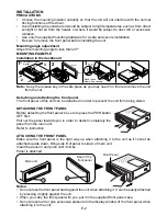 Preview for 3 page of Targa TAG-6900 Instruction Manual