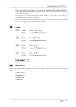 Preview for 33 page of Targa TGR 2000 A1 User Manual And Service Information