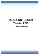 Targa Traveller E210 User Manual preview