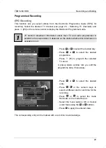 Предварительный просмотр 35 страницы Targa TSR 5200 HDD User Manual And Service Information