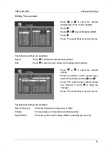 Предварительный просмотр 67 страницы Targa TSR 5200 HDD User Manual And Service Information