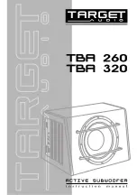 Target Audio TBA 260 Instruction Manual preview