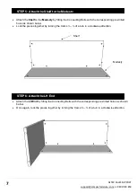 Preview for 8 page of Target Furniture ALFDS100WKD Instruction Manual