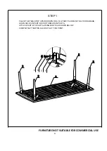 Предварительный просмотр 4 страницы Target Furniture DARIO DINING TABLE Assembly Instructions Manual