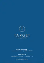 Предварительный просмотр 8 страницы TARGET TECHNOLOGY DUAL-4000-ANZ Instruction Manual