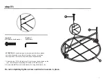 Предварительный просмотр 7 страницы Target 009004454 Assembly Instructions Manual