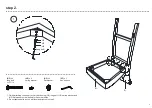 Preview for 5 page of Target 30" Roll Back Tufted Barstool Assembly Instructions Manual