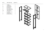 Предварительный просмотр 5 страницы Target BK5SHLFXBR Assembly Instructions Manual