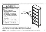 Предварительный просмотр 17 страницы Target BK5SHLFXBR Assembly Instructions Manual