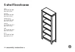 Target BK5SHLFXEB Assembly Instructions Manual preview